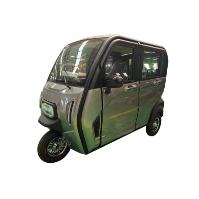 Best 60V/1500W Three-Wheeled Electric Tricycle Mini Electric Car Design for Adults and Kids Closed Pick-Up Electric Scooter